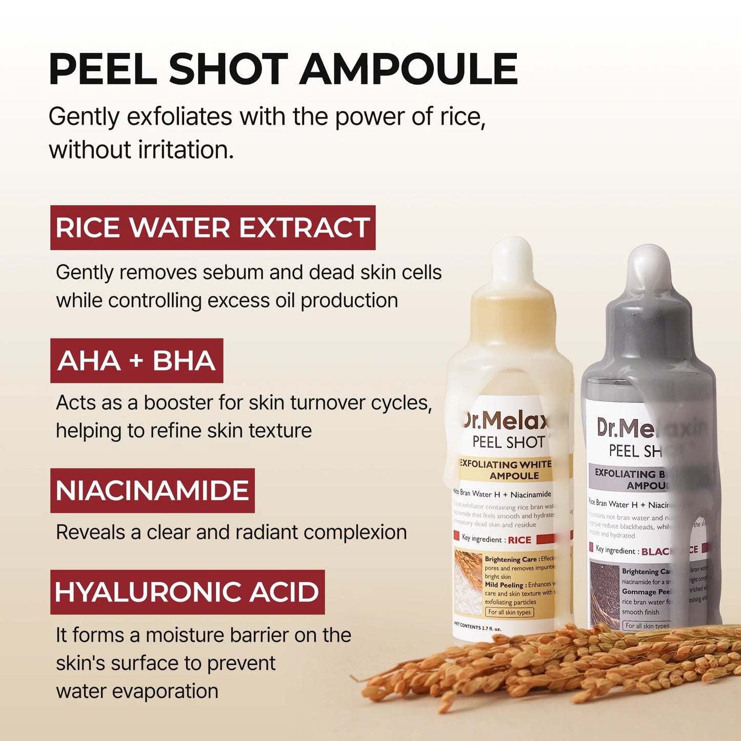 Rice Peel Shot Ampoule™